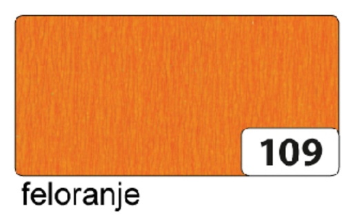 [141866] Crêpepapier Folia 50x250cm 10vel 109 oranje