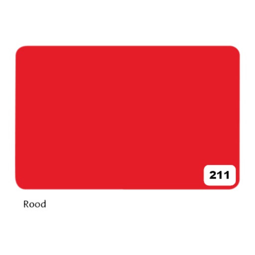 [142142] Etalagekarton Folia 1-zijdig 48x68cm 380gr nr211 rood