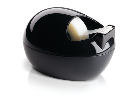 [801121] Plakbandhouder Scotch by Karim Rashid zwart + 1 rol magic tape 19mmx7.5m