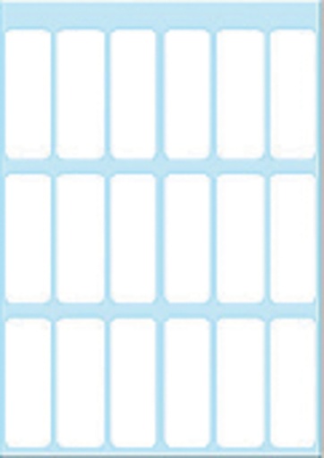 [815160] Etiket HERMA 3650 12x34mm wit 126 stuks