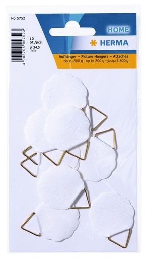 [818107] Hanghaakje HERMA 5752 34.5mm 10 stuks