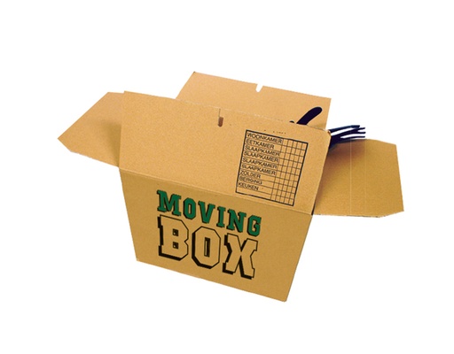[820431] Verhuisdoos CleverPack bedrukt 480x320x360mm pak à 25 stuks