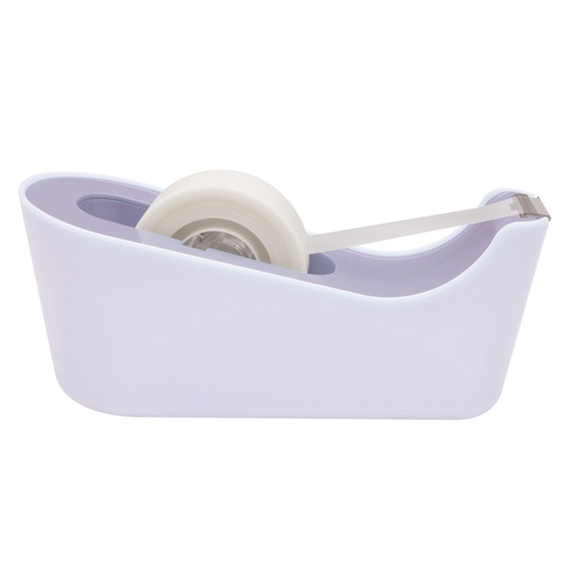 [836539] Plakbandhouder Scotch C18 lavendel + 1 rol magic tape 19mmx33m