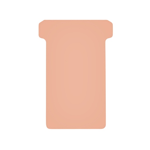[950829] T-kaart Djois formaat 2 48mm roze 100 stuks