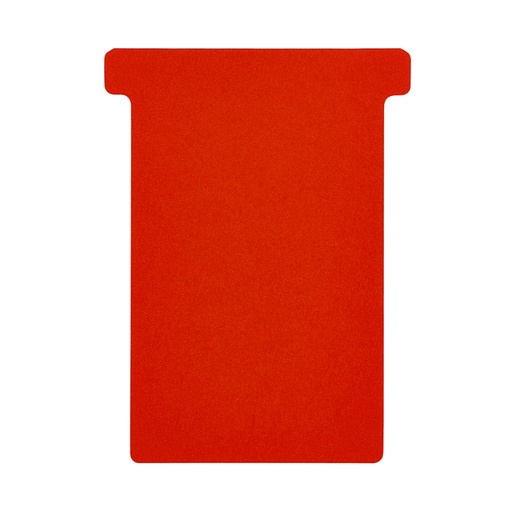 [950832] T-kaart Djois formaat 3 77mm rood 100 stuks