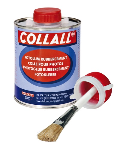 [1388030] Rubbercement Collall 1000ml + kwast