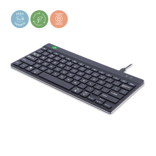 [1397958] Toetsenbord R-Go Ergonomisch Compact Break QWERTY zwart