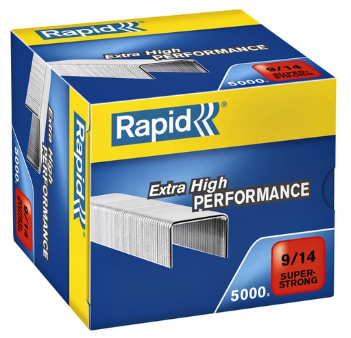 [306214] Nieten Rapid 9/14 gegalvaniseerd super strong 5000 stuks