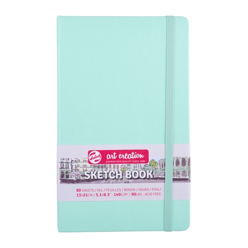 [1407013] Schetsboek Talens Art Creation 80 vel 140gr 130x210mm frisse munt