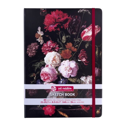 [1420489] Schetsboek Talens Art Creation 80 vel 140gr 210x297mm stilleven