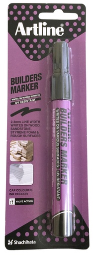 [1421238] Viltstift Artline Professional builders zwart