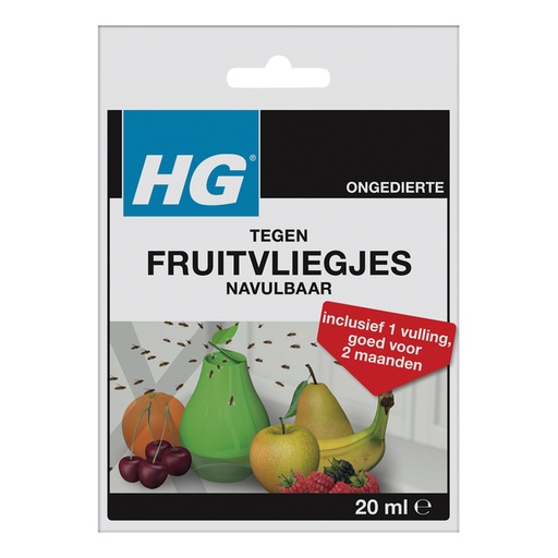 [1434310] Fruitvliegjesval HG HGX met 1 navulling 20ml