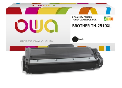 [1437143] Toner OWA  alternatief tbv Brother TN-2510XL zwart