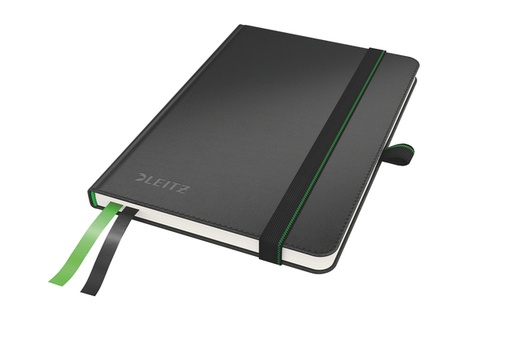 [510238] Notitieboek Leitz Complete A6 lijn 160 pagina's 100gr zwart