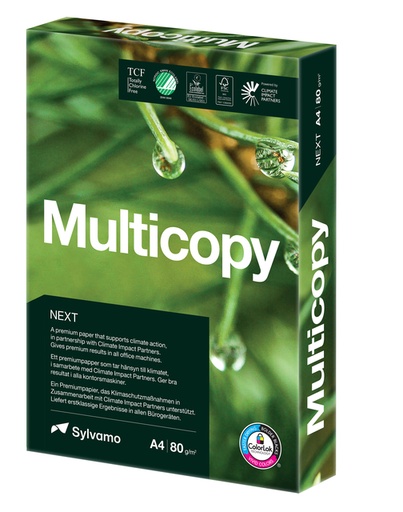 [1433028] Kopieerpapier Multicopy NEXT A4 80gr wit 500 vel