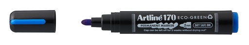 [1438848] Permanent marker Artline 170 Dry Safe Eco rond medium blauw