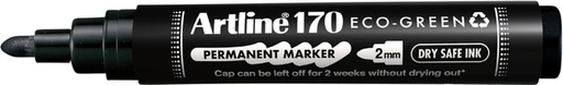 [1438850] Permanent marker Artline170 Dry Safe Eco rond medium zwart
