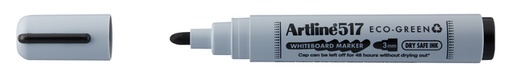 [1438854] Whiteboardmarker Artline 517 Dry Safe Eco rond medium zwart
