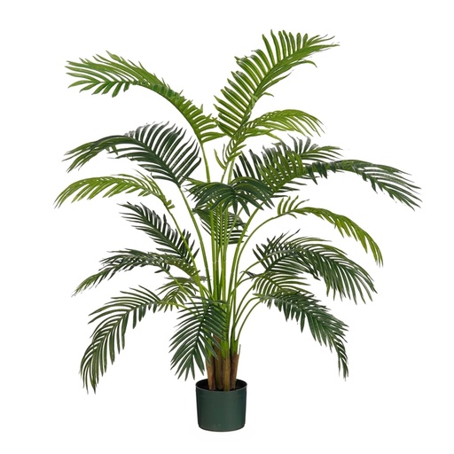 [1439299] Kunstplant Mica Areca palm in pot groen waterproof