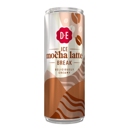 [1467841] Ijskoffie Douwe Egberts moccha latte blik 250 ml