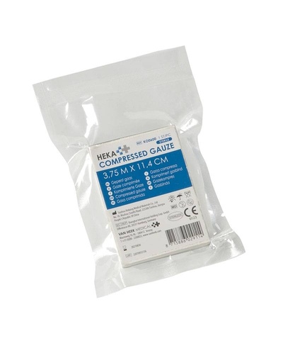 [1469622] Geperst gaas Heka 3,75x11,4cm steriel