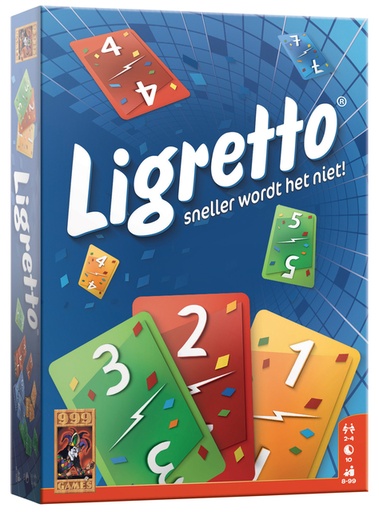 [1399243] Spel Ligretto blauw