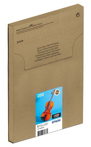 [1466142] Inktcartridge Epson 250 T16N84 zwart  + 5 kleuren  Easymail