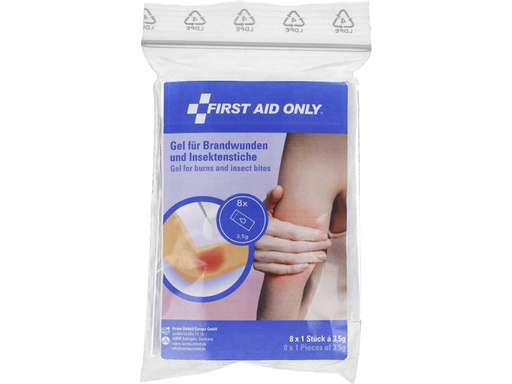[1473894] Brandwondengel First Aid Only 3,5g pak 8 stuks