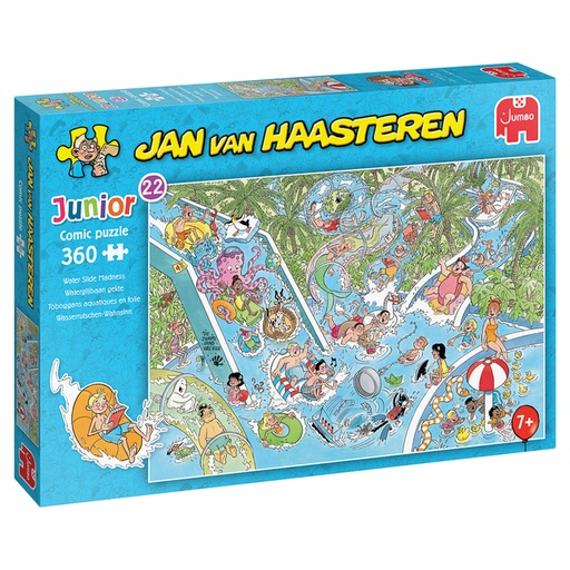 [1468072] Puzzel JvH Junior Waterglijbaan Gekte 360 st