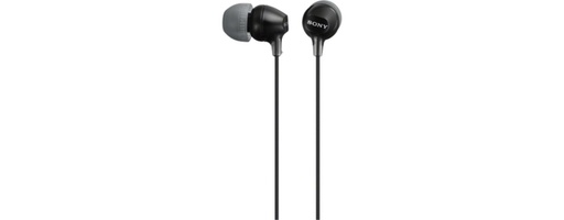 [418756] Oortelefoon Sony EX15AP basic zwart
