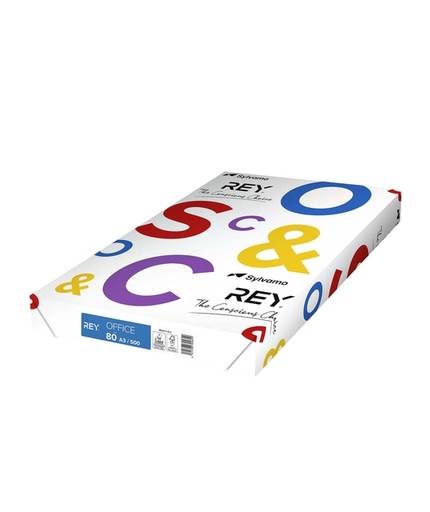 [129422] Kopieerpapier Rey Office A3 80gr wit 500 vel