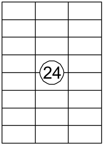 [129949] Etiket Quantore 70x37mm 2400stuks