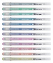 Gelschrijver Sakura Gelly Roll Stardust set à 12 kleuren