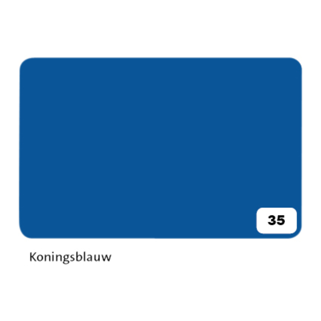 Fotokarton Folia 300gr 50x70cm 35 koningsblauw
