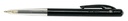 Balpen Bic M10 medium zwart met EAN