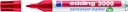 Viltstift edding 3000 rond 1.5-3mm rood