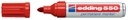Viltstift edding 550 rond 3-4mm rood