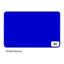 Fotokarton Folia 300gr 50x70cm 10vel 34 middenblauw