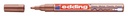 Viltstift edding 751 lakmarker rond 1-2mm koper