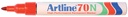 Viltstift Artline 70 rond 1.5mm rood