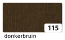 Crêpepapier Folia 50x250cm 10vel 115 chocoladebruin