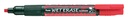Krijtstift Pentel SMW26 1.5-4mm rood