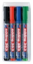 Whiteboardmarker edding 363 schuin 1-5mm assorti 4 stuks