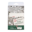 Tekenset Sakura Zentangle set à 20 patronen wit