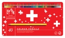 Kleurpotloden Caran d'Ache Swisscolor aquarel 40 stuks assorti