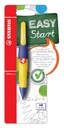 Vulpotlood STABILO Easyergo HB 1.4mm rechtshandig paars/neon geel blister à 1 stuk
