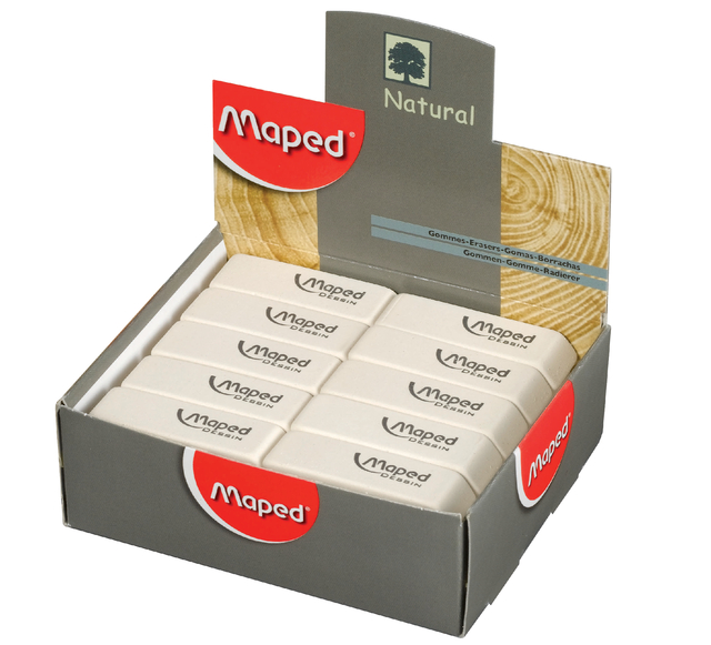 Gum Maped Smiling Planet Dessin wit