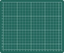 Snijmat A5 230x190mm groen