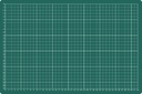 Snijmat A3 450X300mm groen
