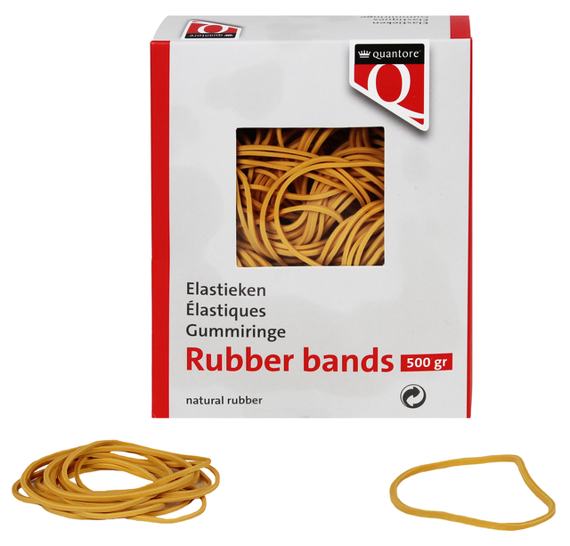 Elastiek Quantore 22 100x1,5x1mm 500gram